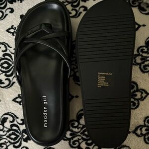 Madden girl platform sandals size 9